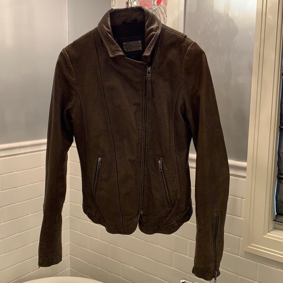 Mackage Lamb Leather Jacket - Picture 1 of 8
